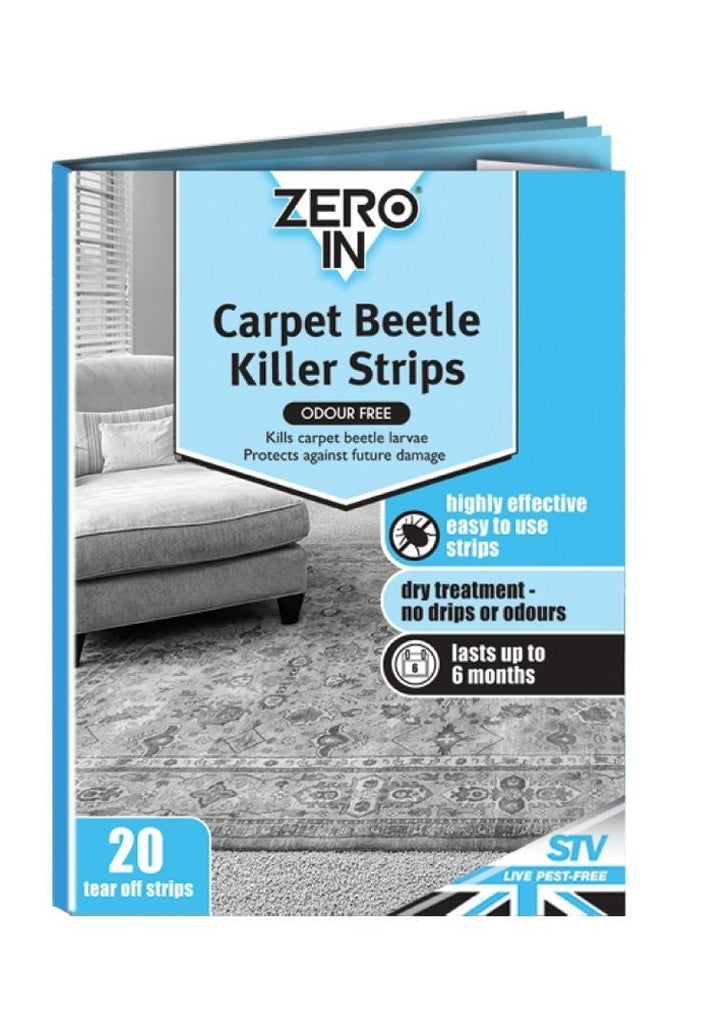 Image - Zero In Carpet Beetle Killer Strips, Pack of 20