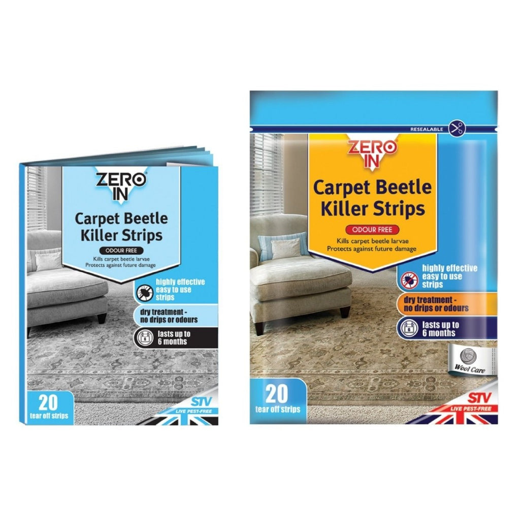 Image - Zero In Carpet Beetle Killer Strips, Pack of 20