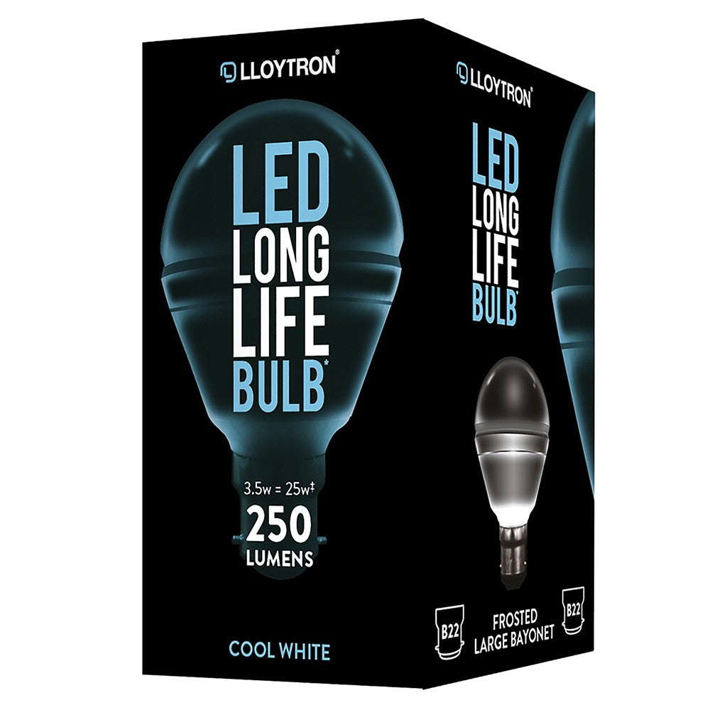 Image - Lloytron Golf Ball 250lm LED Bulb, 3.5w, White