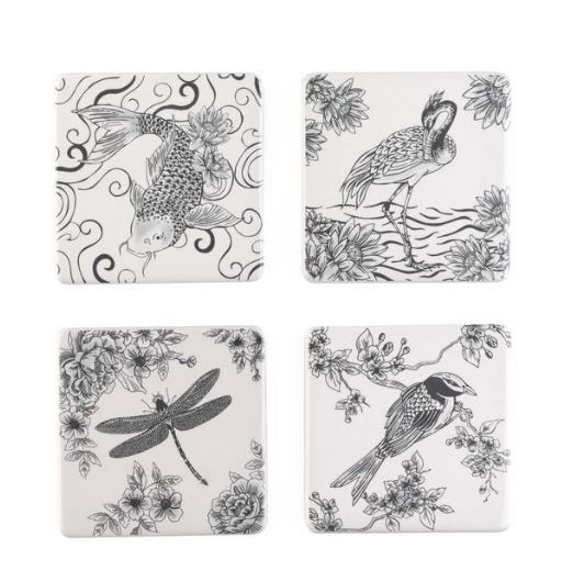 Image - Inspire Luxury Akemi Coasters, Set of 4
