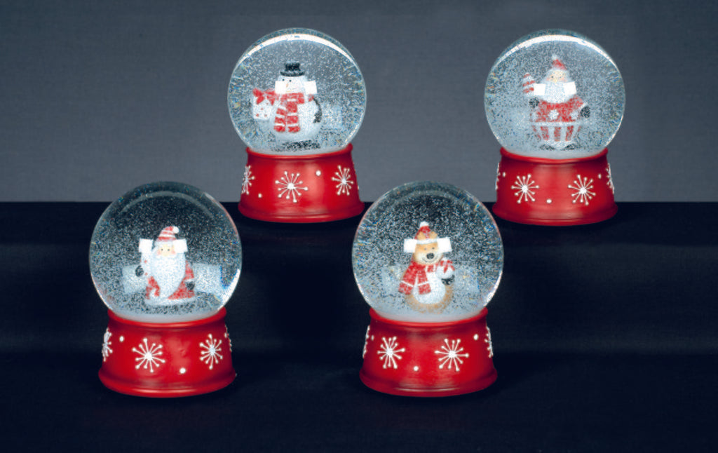 Image - Premier Decorations Musical Wind Up Character Snow Globe, Christmas Winter