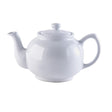 Price & Kensington Stoneware 6cup Teapot, 1100ml, White