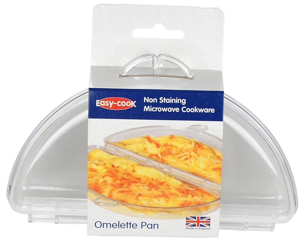 Image - Easy Cook Microwave Omelette Pan Clear