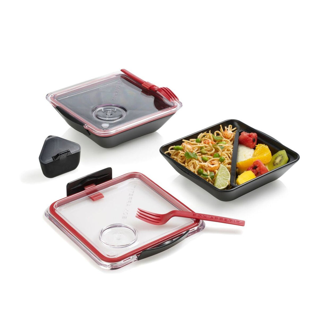 Image - Black+Blum Appetit Lunch Box, Red & Black