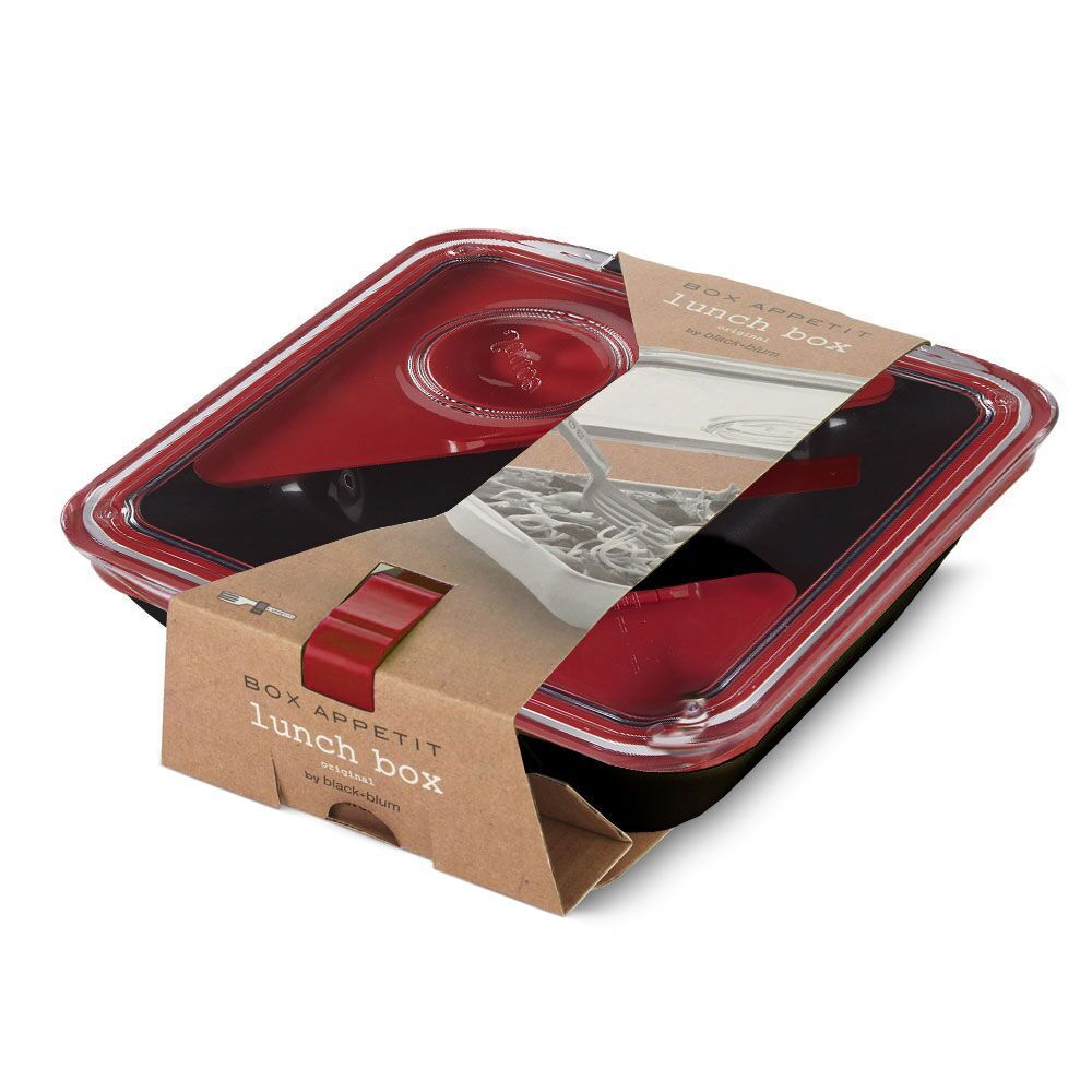 Image - Black+Blum Appetit Lunch Box, Red & Black