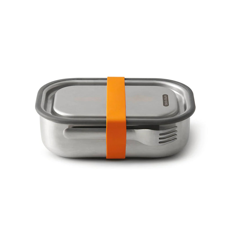 Blum Stainless Steel Lunch Box Large Orange