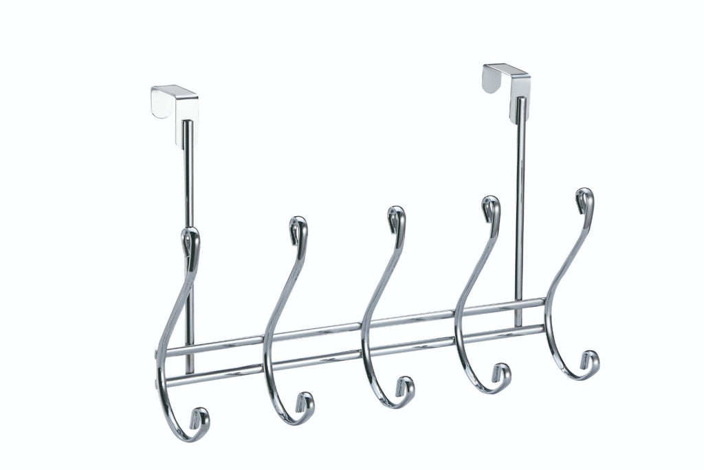 Image - Tarus Over Door 5 Hooks Chrome