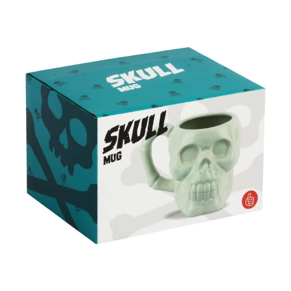 Image - Thumbs Up Skull Mug, 450ml