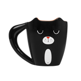 Image - Thumbs Up Black Cat Mug, 275ml, Black