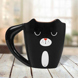 Image - Thumbs Up Black Cat Mug, 275ml, Black