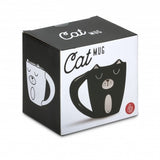 Image - Thumbs Up Black Cat Mug, 275ml, Black
