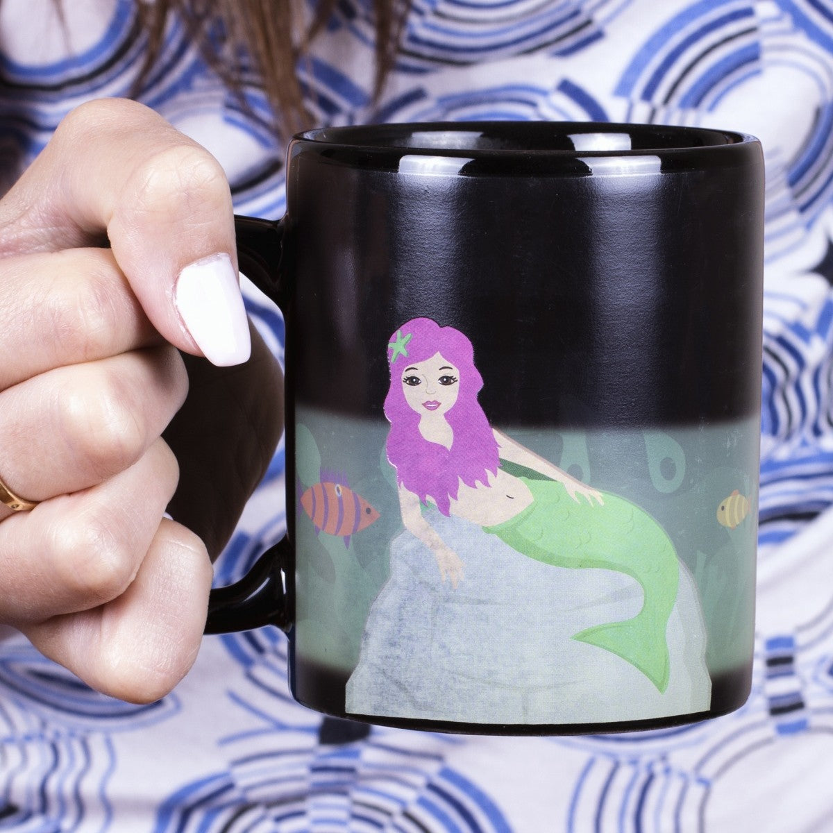 Image - Thumbs Up Colour Changing Mermaid Mug