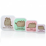 Image - Thumbs Up Pusheen Set of 4 Snack Lunch Boxes