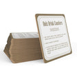 Image - Thumbs Up Soiree Quiz Drinks Mats, Pack of 20