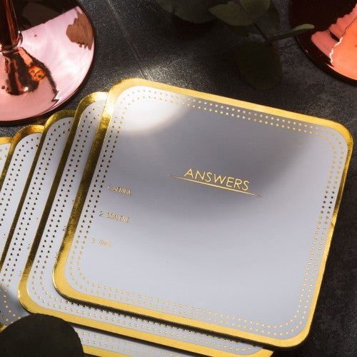 Image - Thumbs Up Soiree Quiz Drinks Mats, Pack of 20