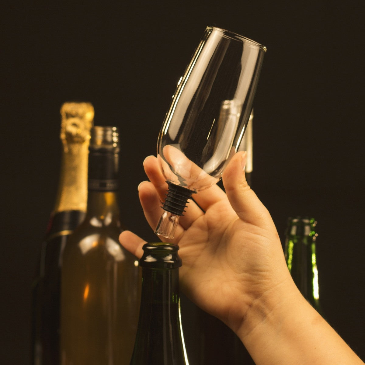 Image - Thumbs Up Bottomless Bubbles Glass