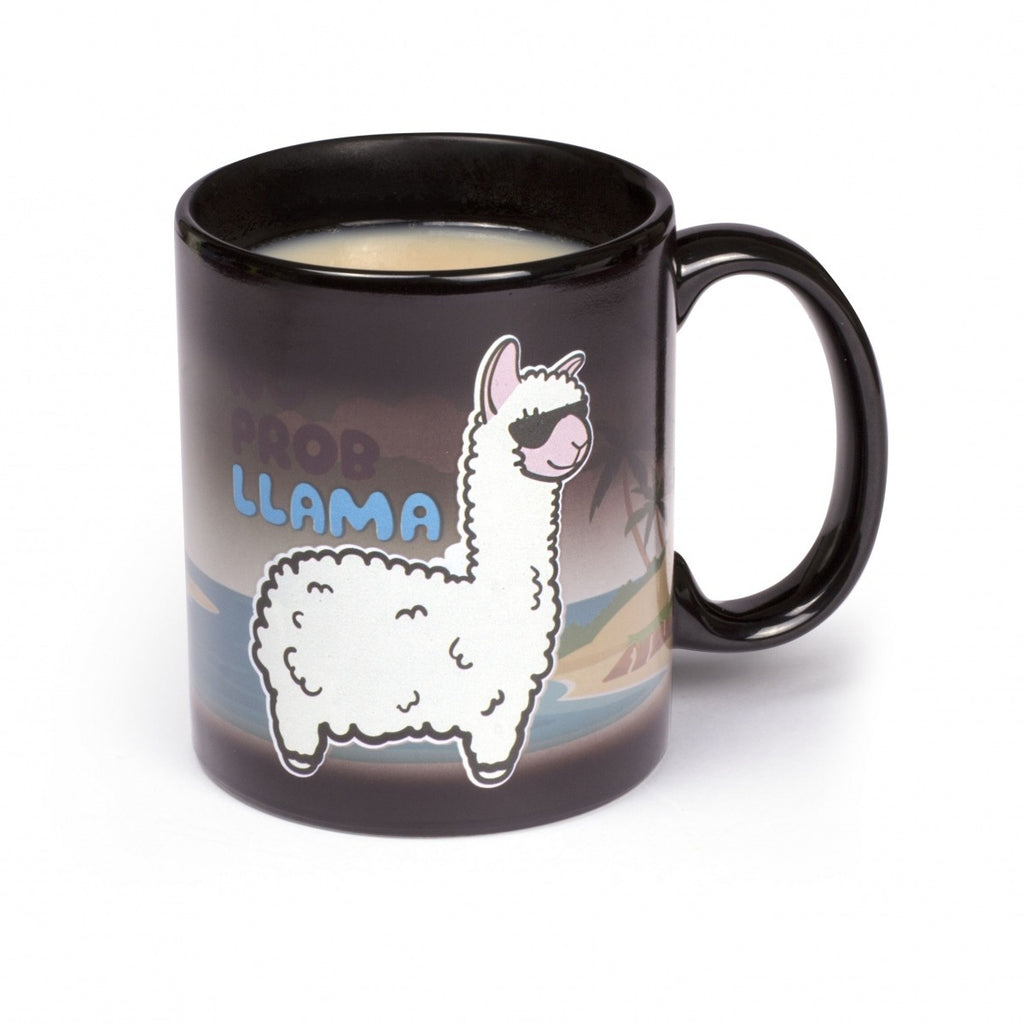 Image - Thumbs Up Colour Changing Mug, 275ml, Llama