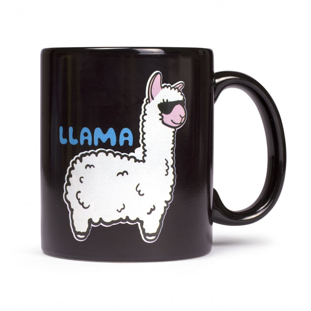 Image - Thumbs Up Colour Changing Mug, 275ml, Llama