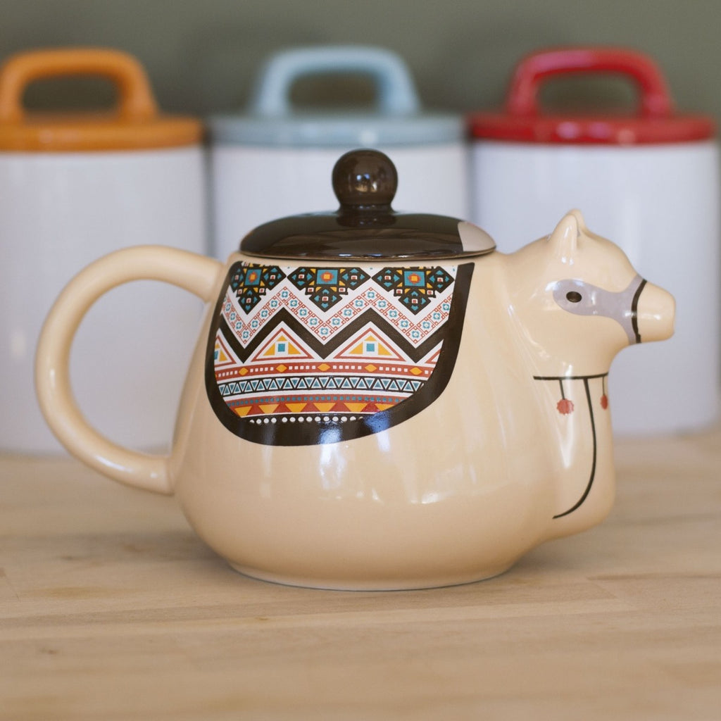 Image - Thumbs Up Llama Teapot, 500ml