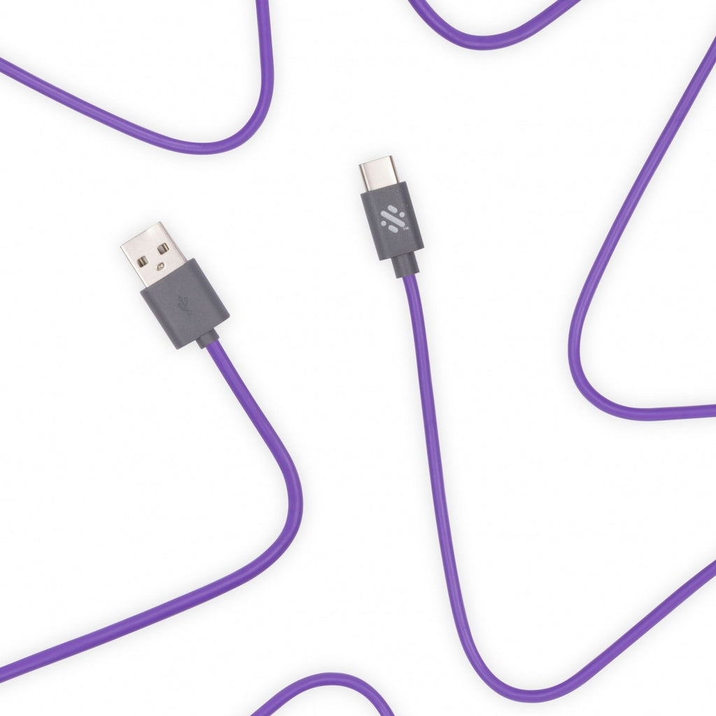 Image - Thumbs Up Link Type C Charge & Sync Cable, 1m, Purple