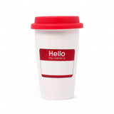 Image - Thumbs Up 'My Name Is' Travel Mug, 275ml