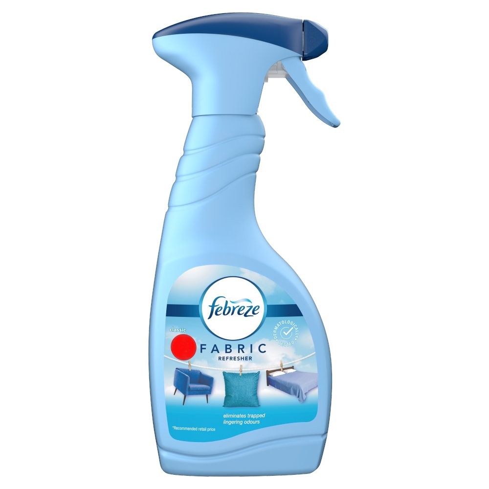 Image - Febreze Classic Fabric Freshener Spray Eliminate Odours, 500ml