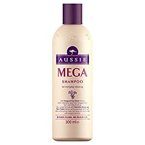 Image - Aussie Mega Shampoo, 300 ml, Blue Mountain Eucalyptus Scent