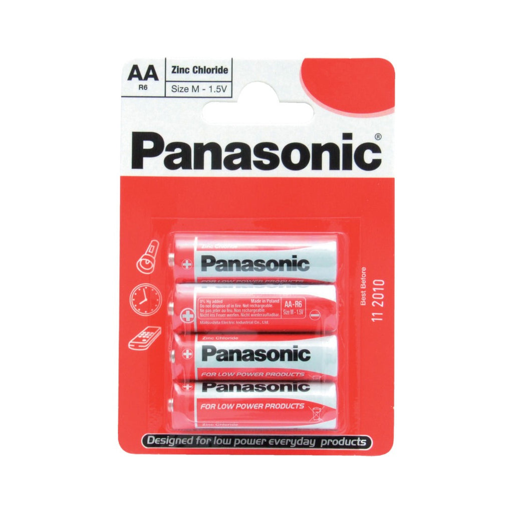 Image - Panasonic Zinc Battery R6R AA B4