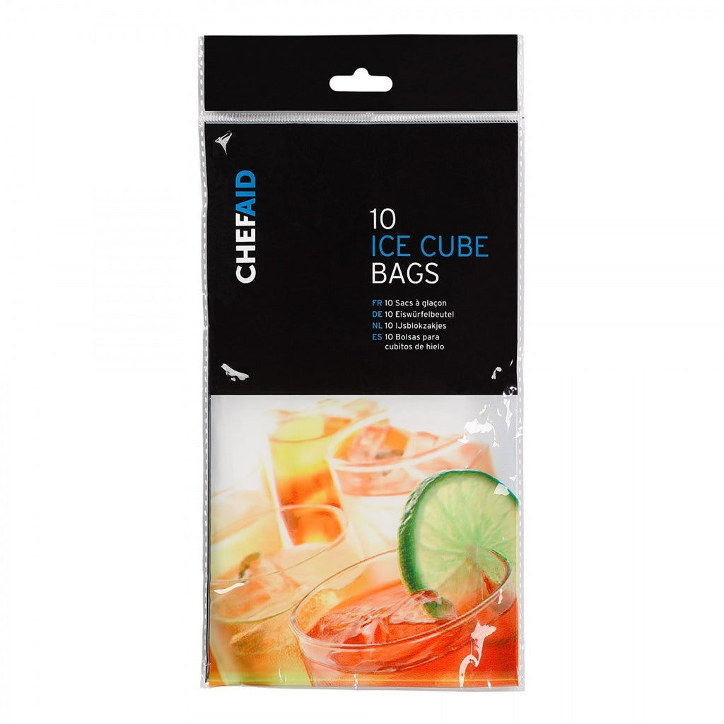 Image - Chef Aid Ice Cube Bags, Holds 10 ice cubes, Transparent