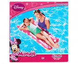 Image - Bestway Minnie Mouse Inflatable Float, 119cm x 61cm, Pink