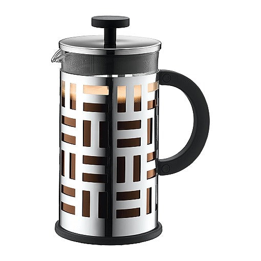 Image - Bodum® French Press Eileen Coffee Maker, 8 Cup, 1 Litre, Silver