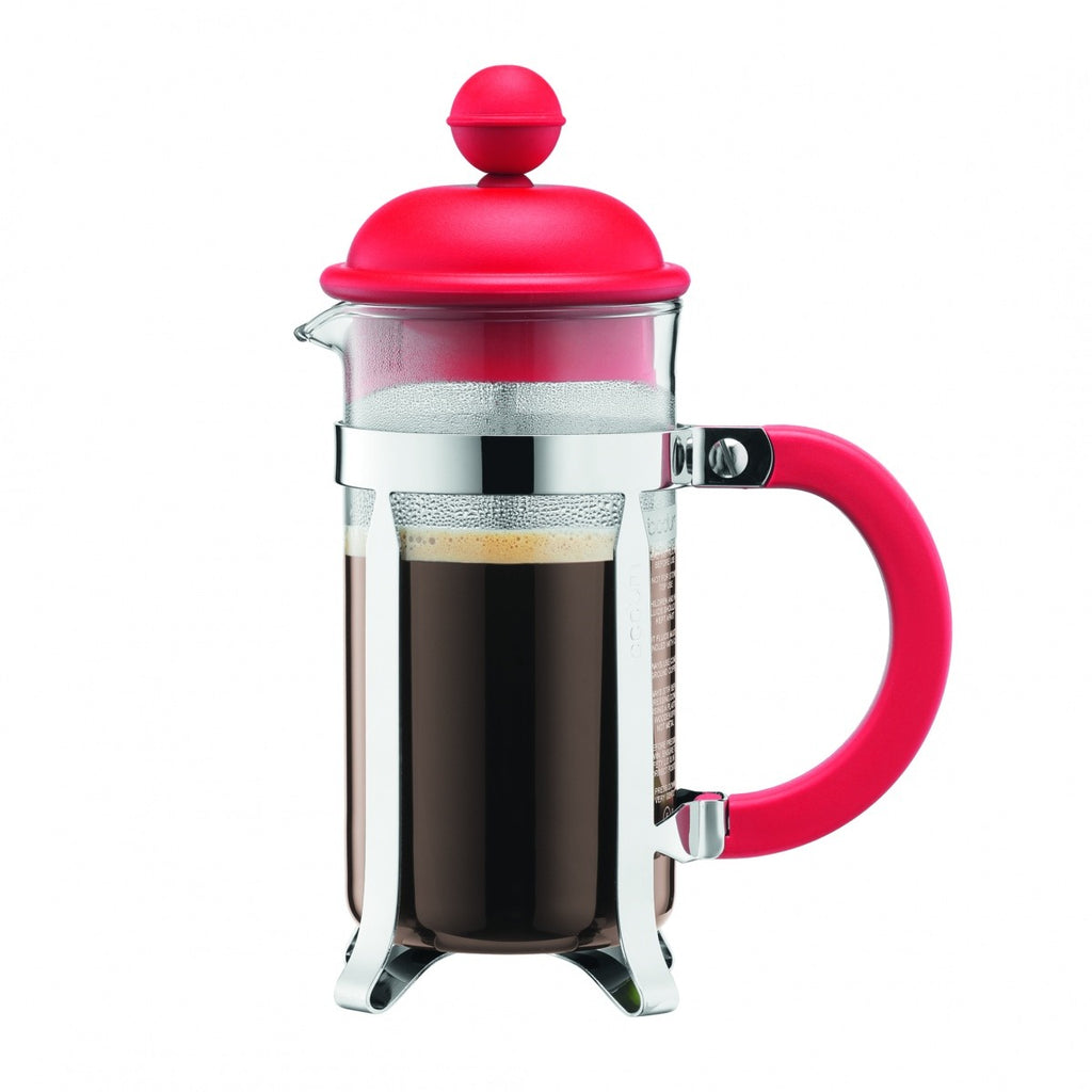 Image - Bodum Caffettiera Coffee Maker, 3 Cup, 0.35L, Red