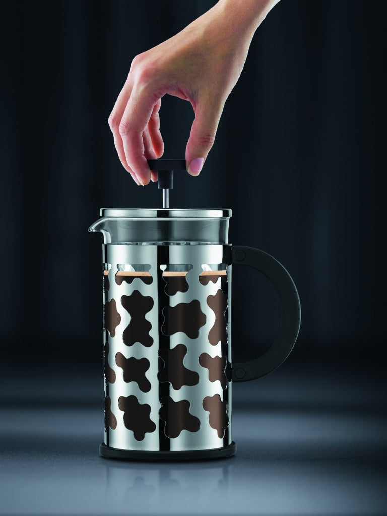 Image - Bodum French Press Sereno Coffee Maker, 8 Cup, 1 Litre, Silver