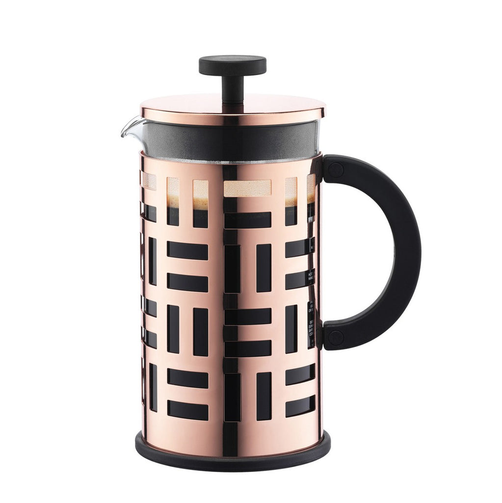 Image - Bodum French Press Eileen Coffee Maker, 8 Cup, 1 Litre, Copper