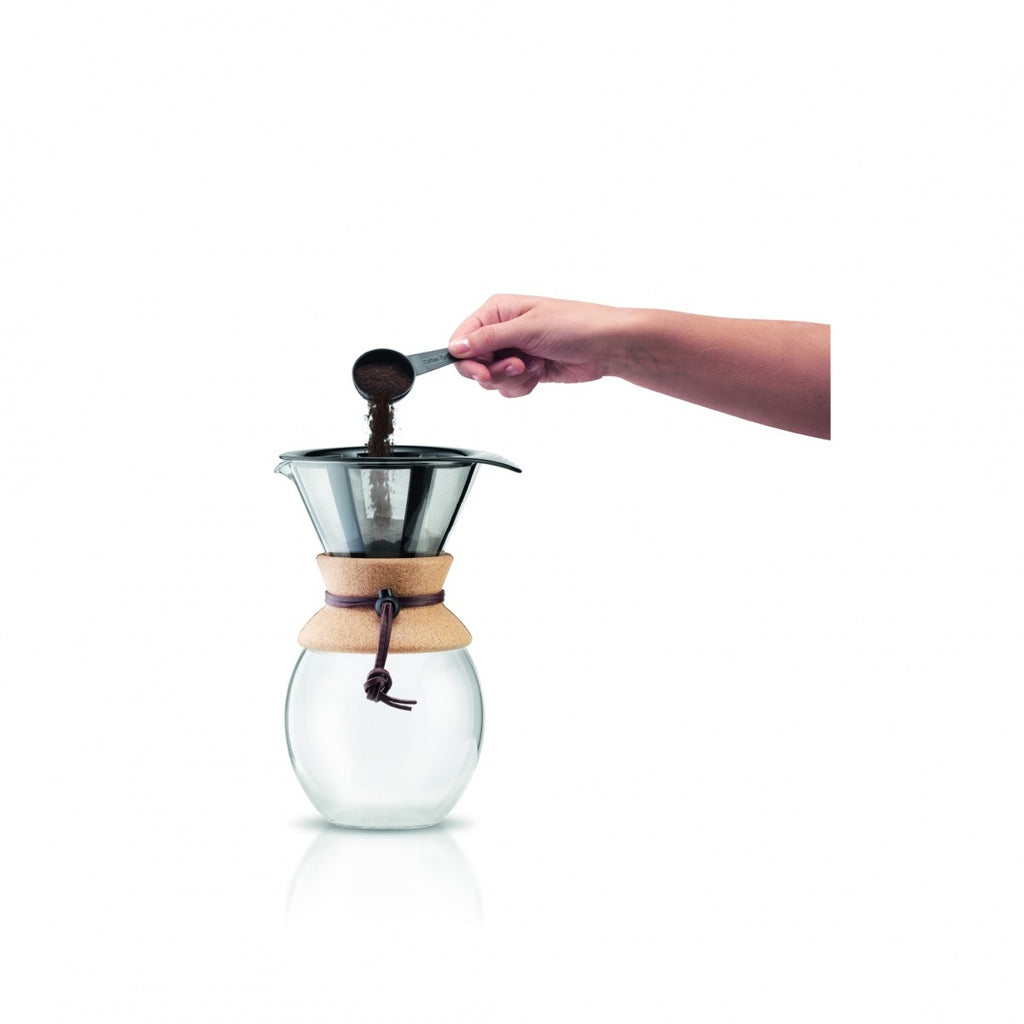 Image - Bodum Pour Over, Coffee maker with permanent filter, 1.5L, 51 oz, Clear