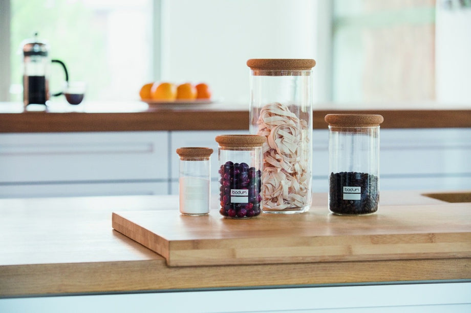 Bodum, Yohki Storage jar with cork lid, L, oz