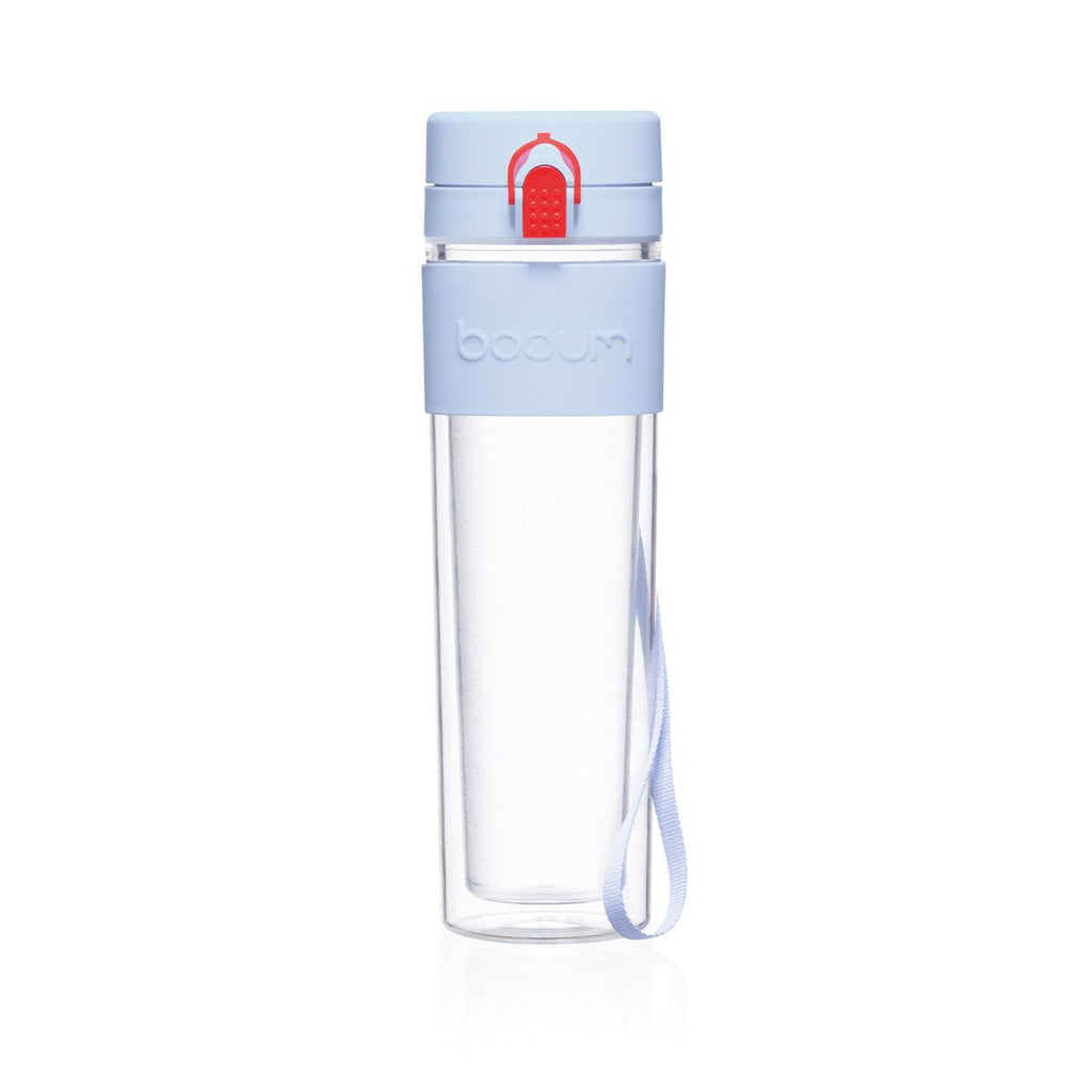 Image - Bodum® Bistro Water Bottle, 0.5L / 17oz, Double Wall, Blue