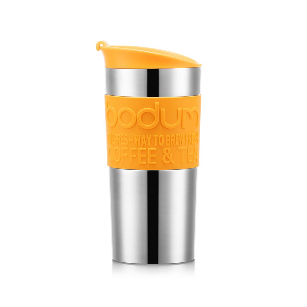 Image - Bodum TRAVEL MUG Vacuum Travel Mug, Small, 0.35L, 12oz, S/S, Yolk