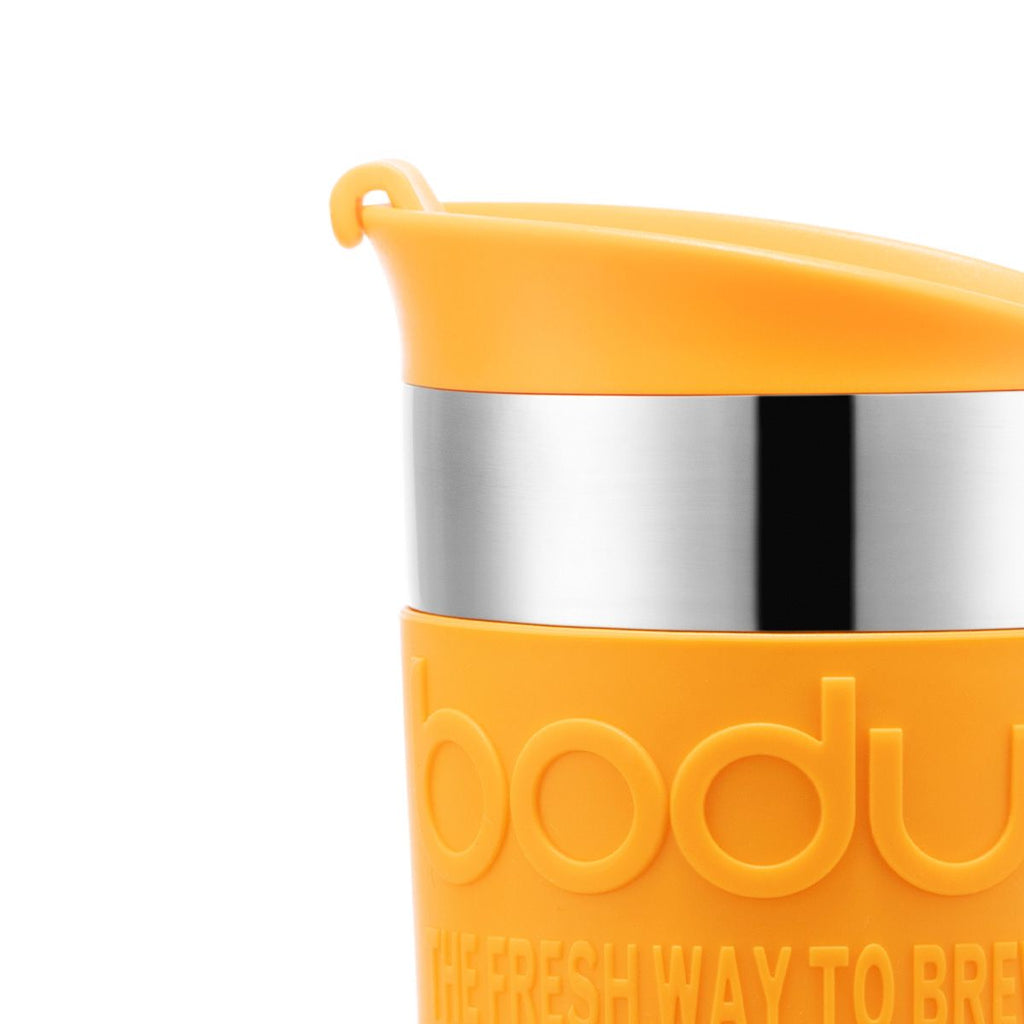 Image - Bodum TRAVEL MUG Vacuum Travel Mug, Small, 0.35L, 12oz, S/S, Yolk