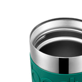 Image - Bodum TRAVEL MUG Vacuum Travel Mug, Small, 0.35L, 12oz, S/S, Forest