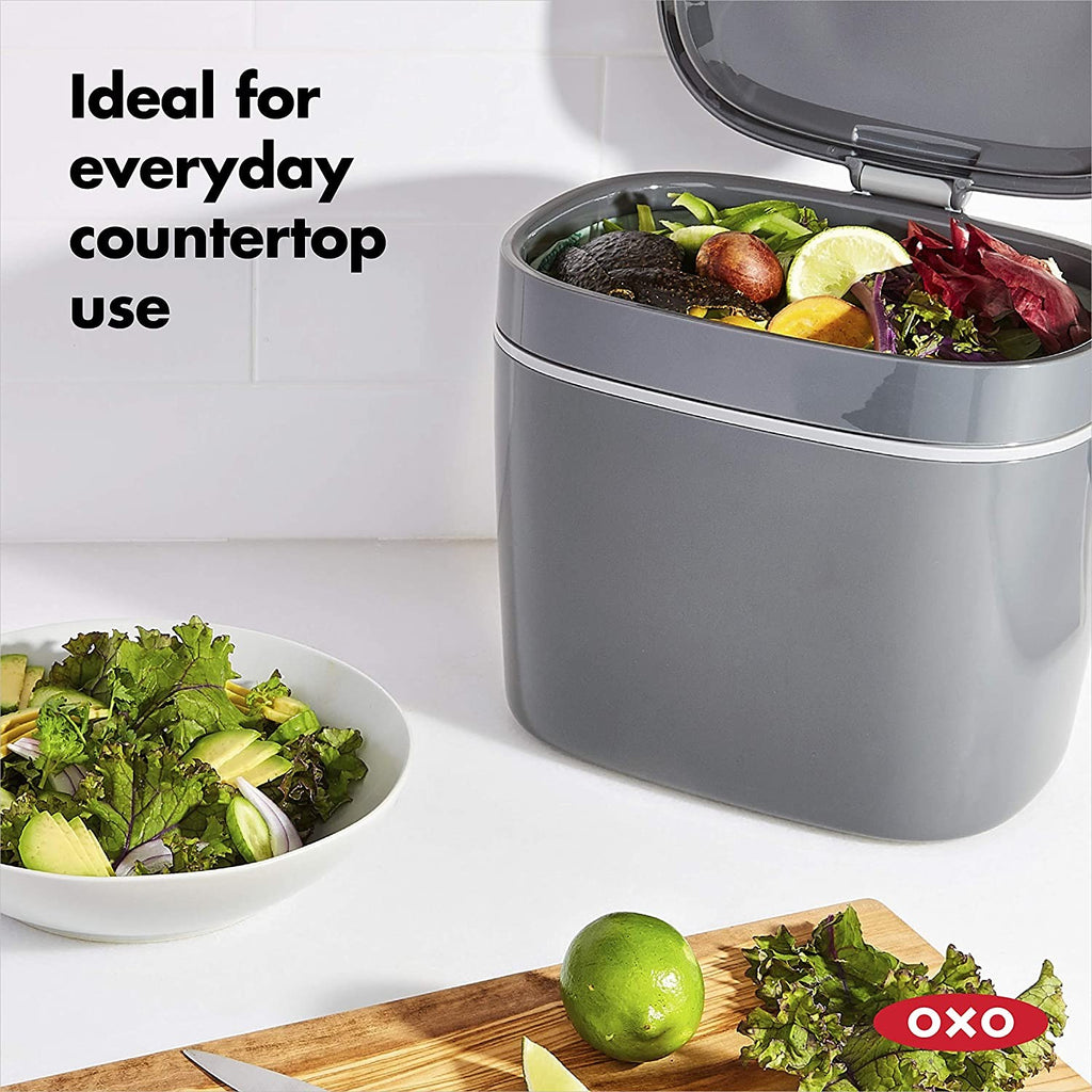 Image - OXO Good Grips Compost Bin, Charcoal
