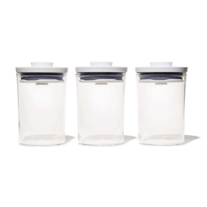 Image - OXO Good Grips POP Round Container 3-Piece Set