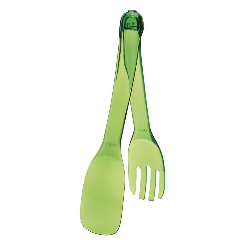 Image - OXO Good Grips 2 in 1 Salad Server, Green