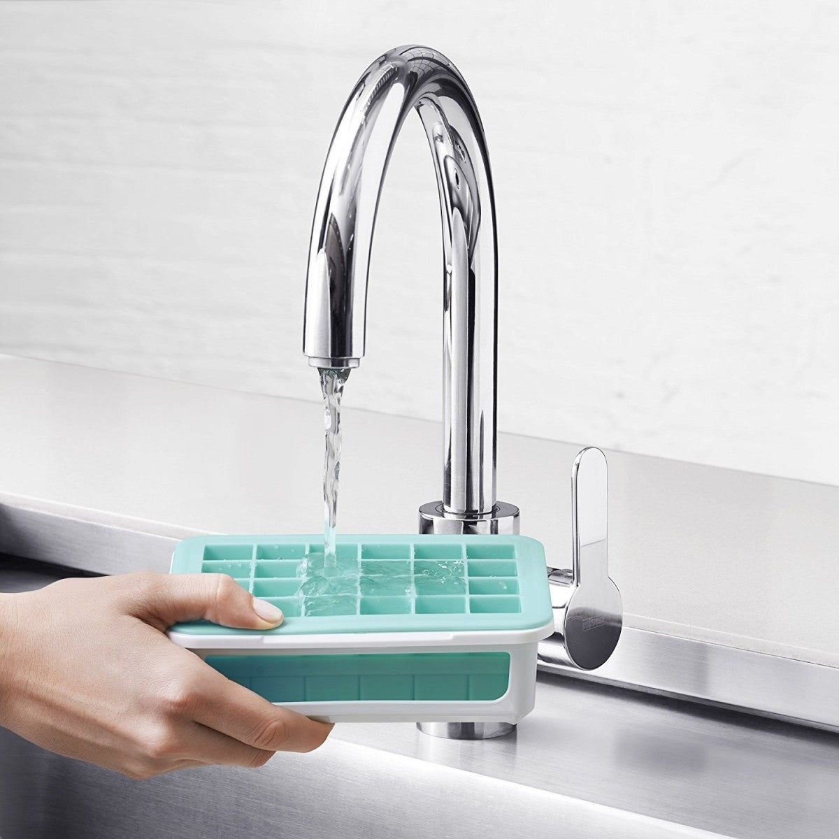 Image - OXO Good Grips Covered Silicone Ice Cube Tray-Cocktail Cubes