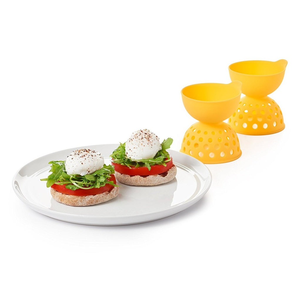 Image - OXO Good Grips Silicone Egg Poacher, Set of 2