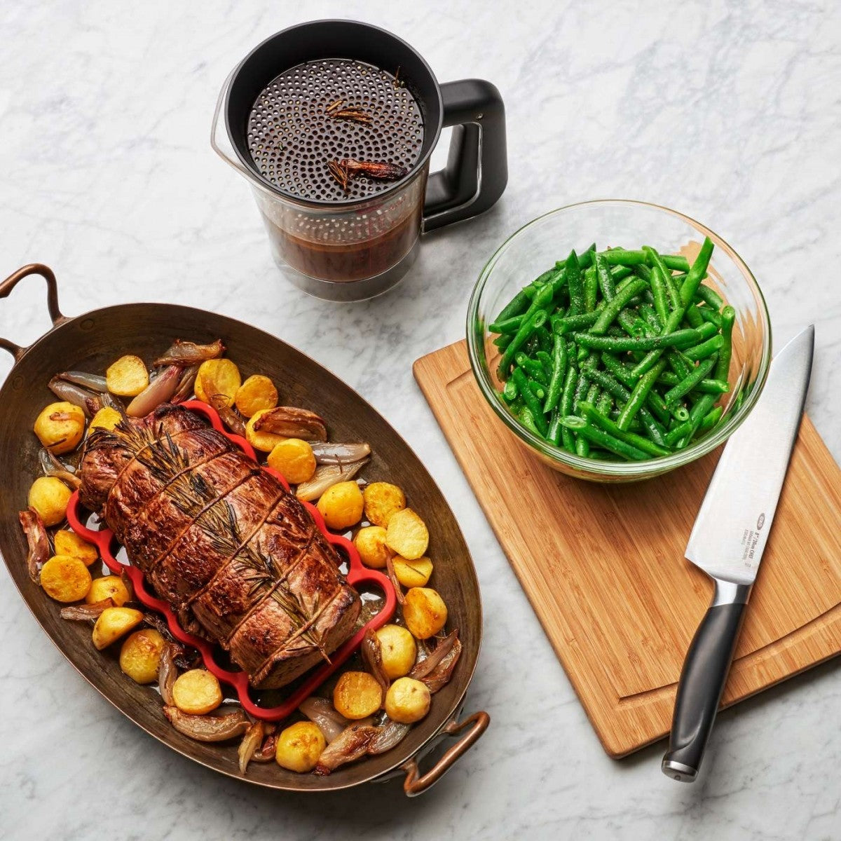 Image - OXO Good Grips Silicone Roasting Rack, 2 Pack