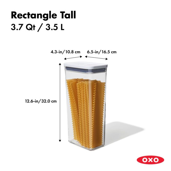 Image - OXO Good Grips POP Rectangle Tall, 3.5L