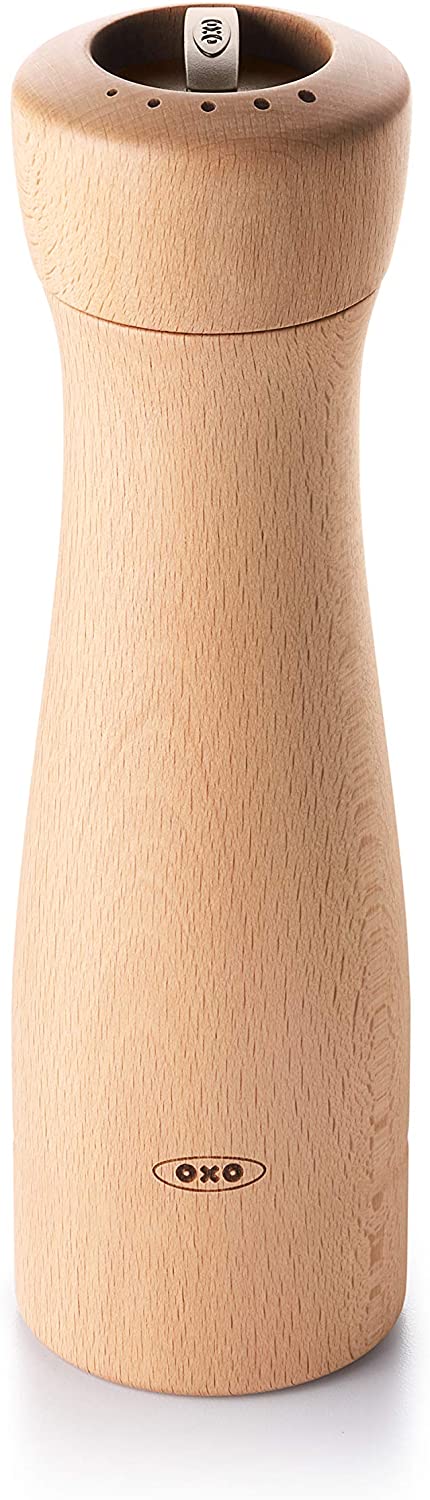 Image - OXO Good Grips Classic Wood Salt Mill