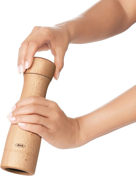 Image - OXO Good Grips Classic Wood Salt Mill