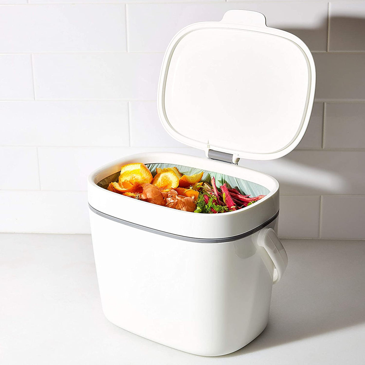 Image - OXO Good Grips Compost Bins, White